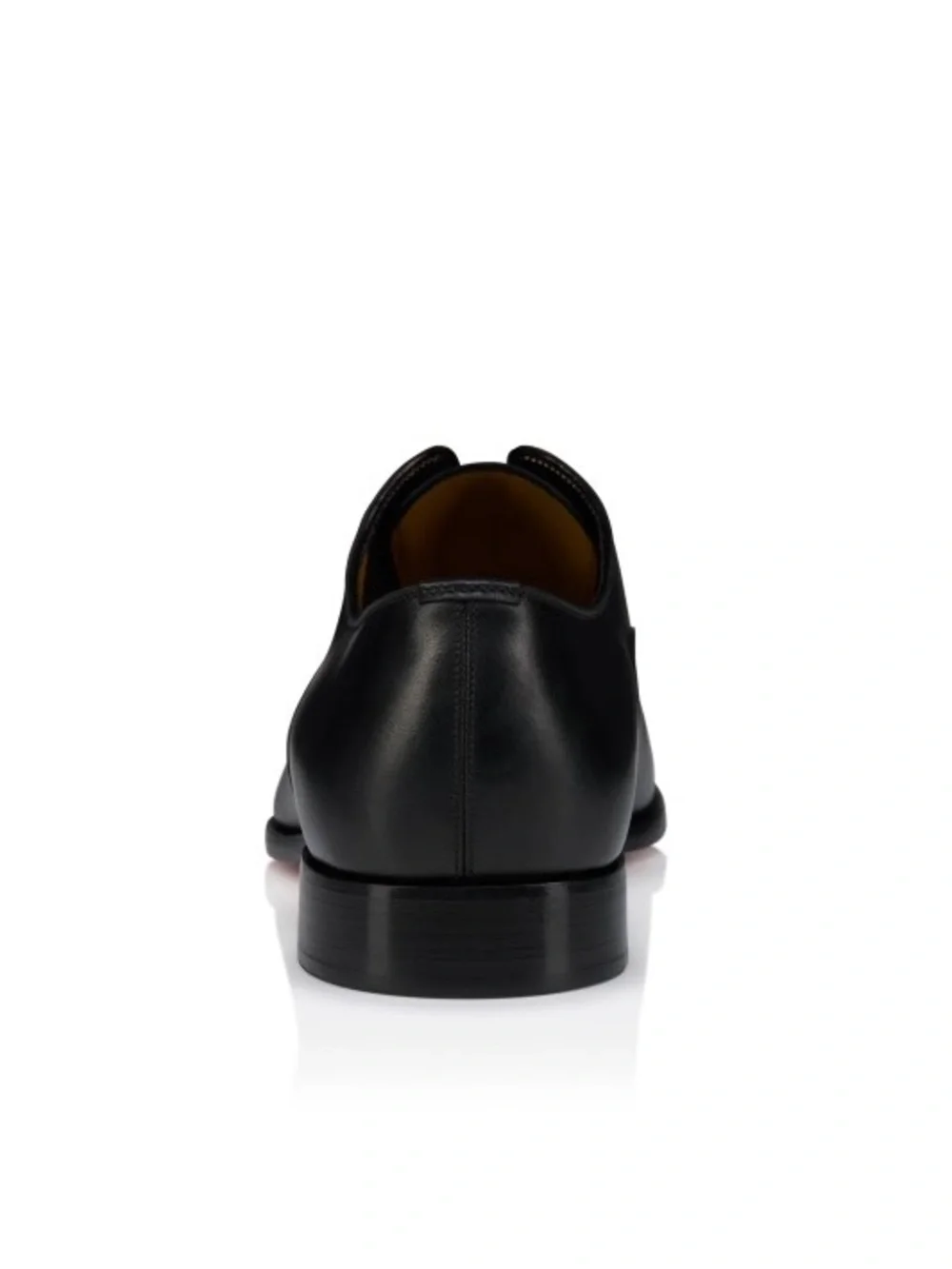 Christian Louboutin Alpha Male II Oxford Shoes in Black Calf Leather